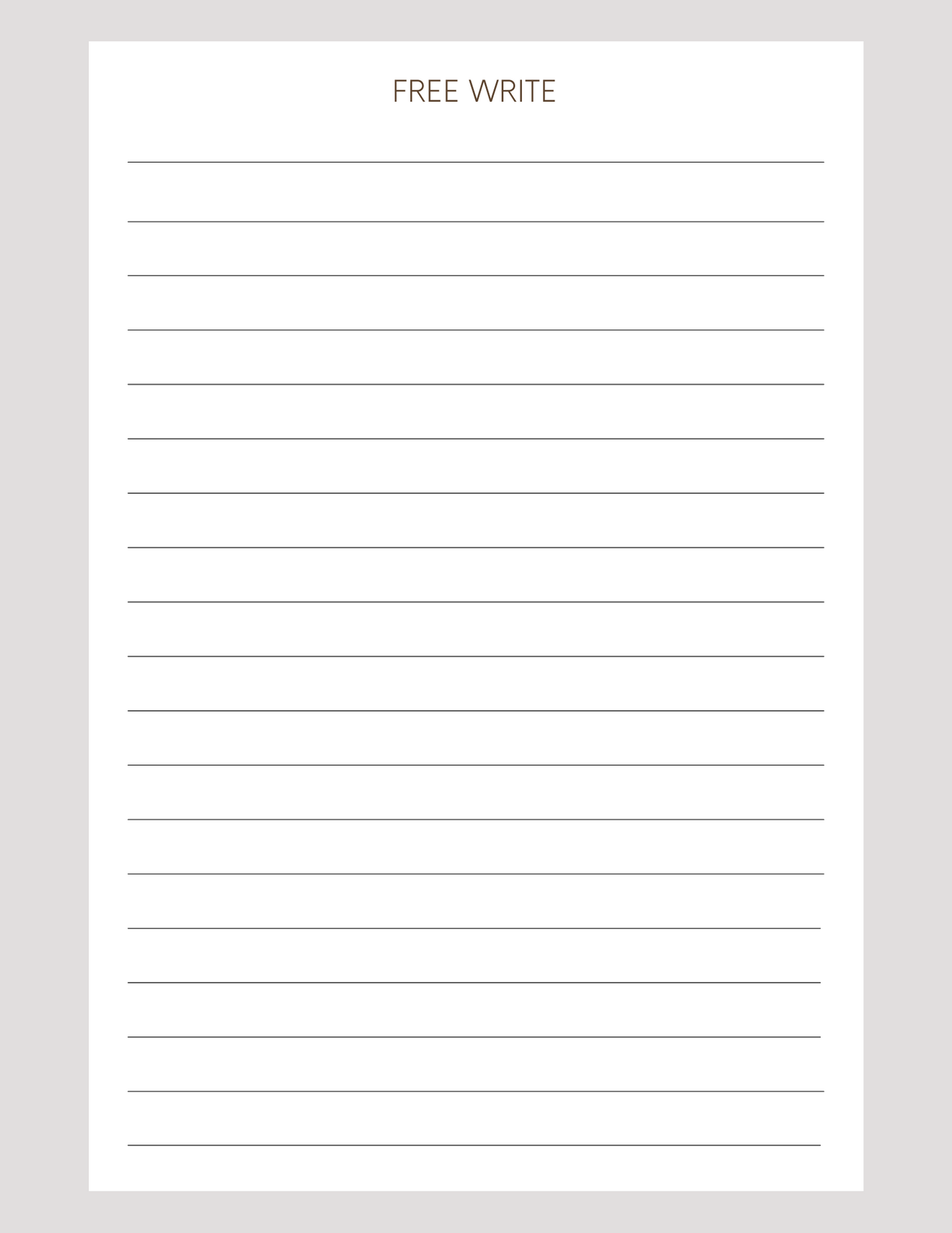 Digital Self Discovery Journal